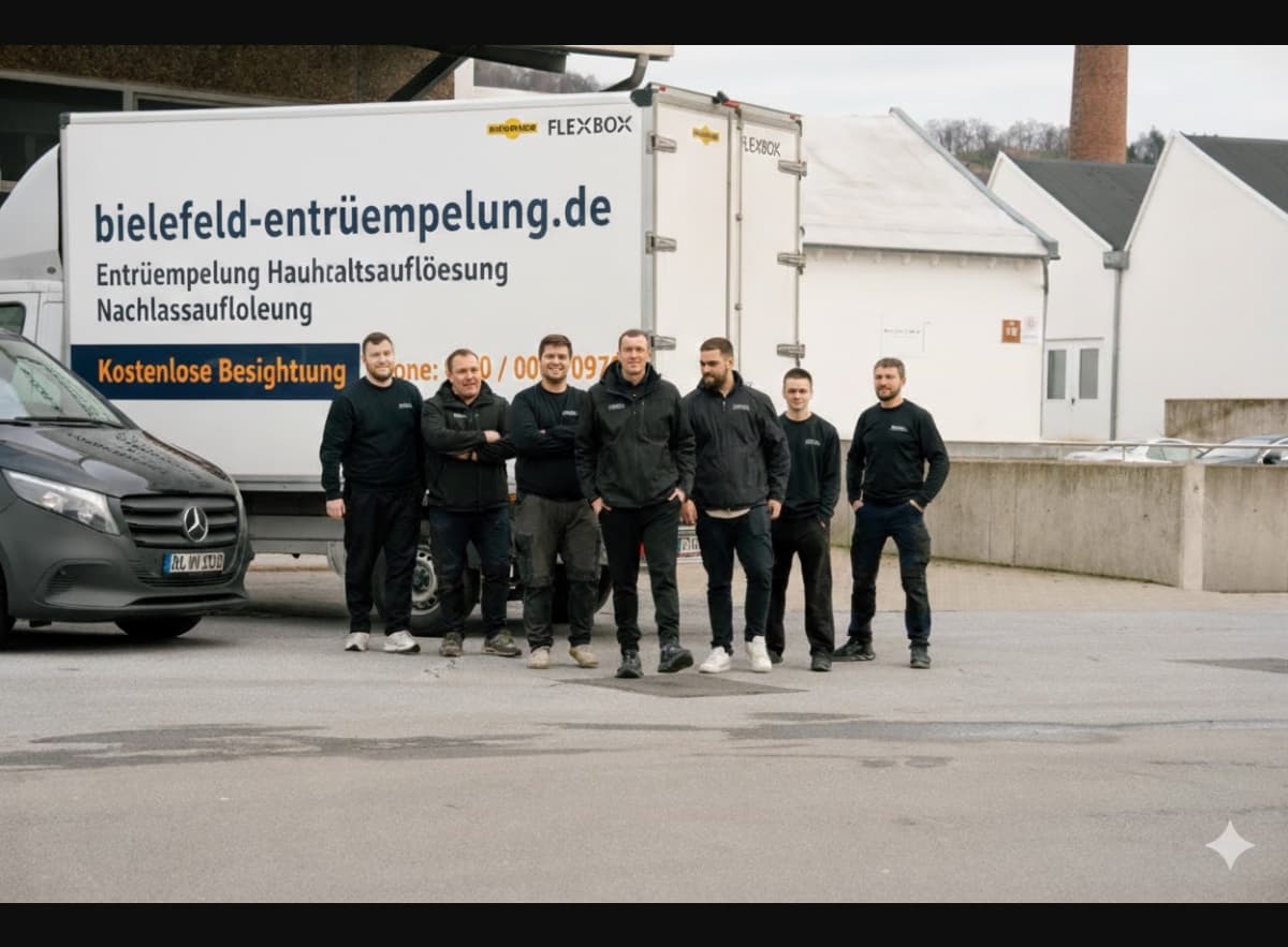 Wertvoll Entrümpelung Fuhrpark Bielefeld