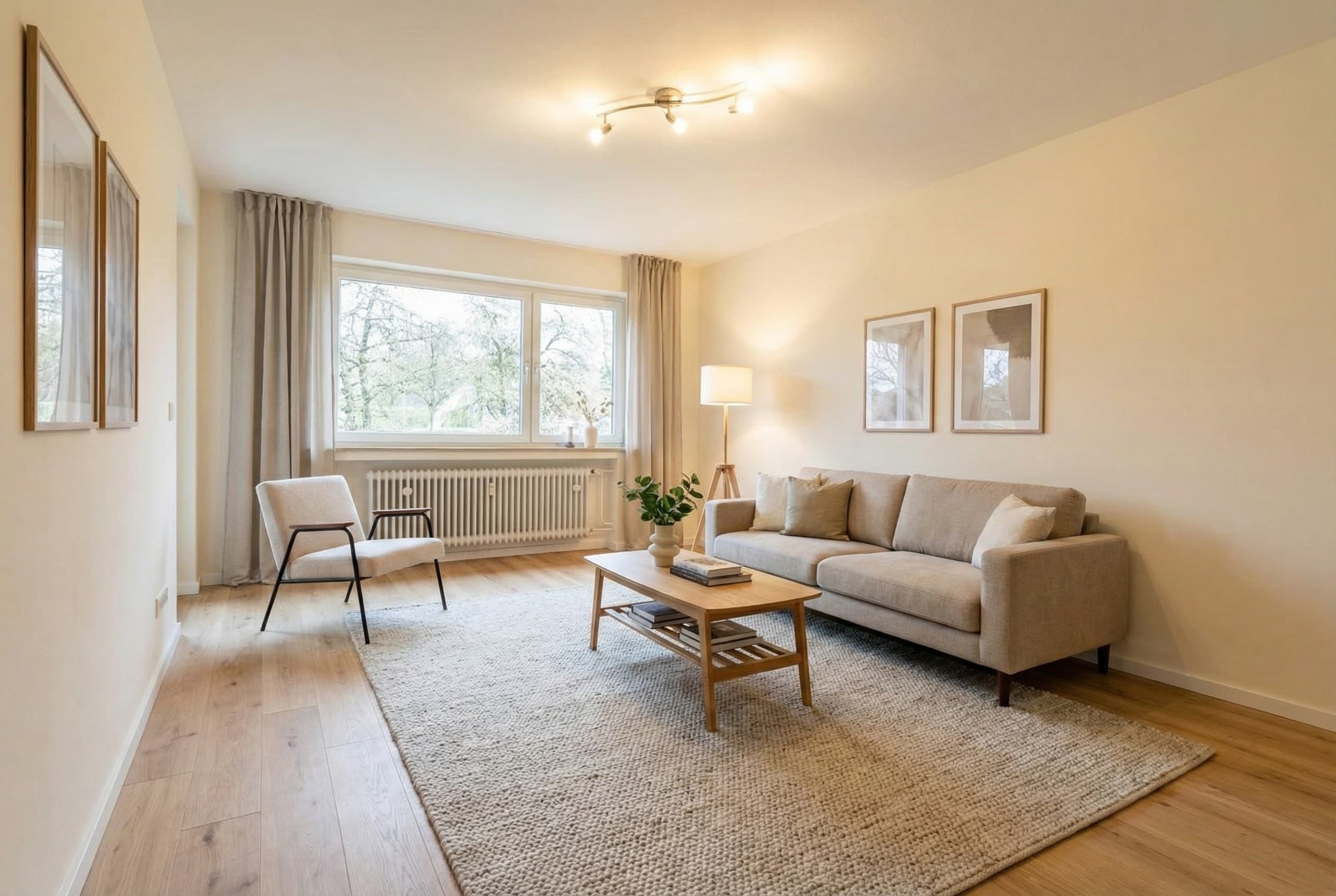 Nachher - 2-Zimmer-Wohnung in Bielefeld