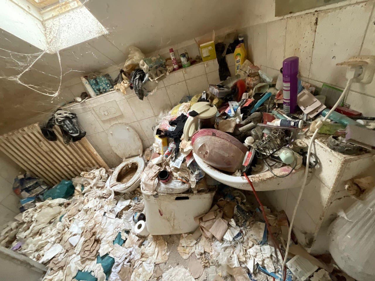 Vorher - Messie-Wohnung in Bielefeld